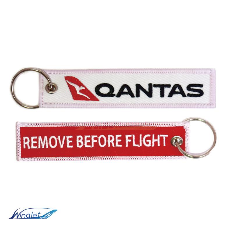 KoolKrew カンタス 航空 タグ キーホルダー Qantas REMOVE BEFORE