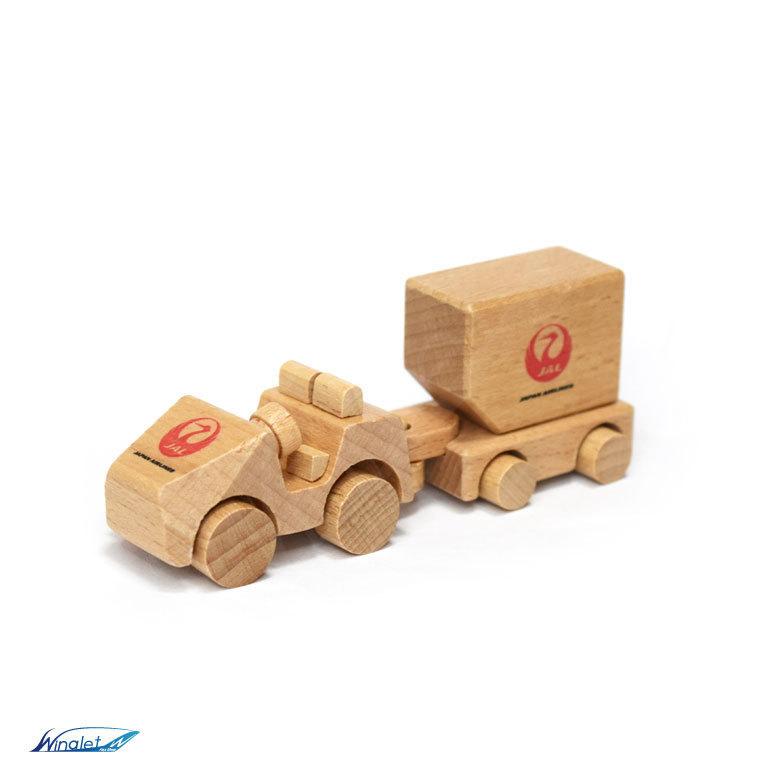 ラッピング 対応 JAL Wooden toys 木製 ひこうき セット ブナ製
