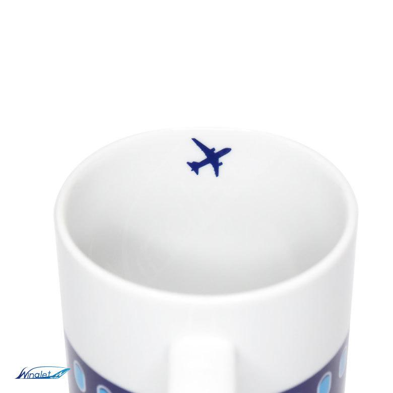 ANA マグカップ 300ml 全日空 ロゴ 飛行機 デザイン Mug Cup