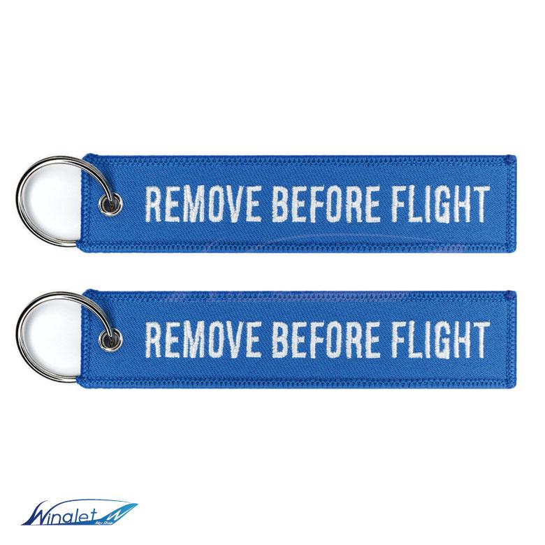 REMOVE BEFORE FLIGHT キーチェーン キーホルダー タグ (1個
