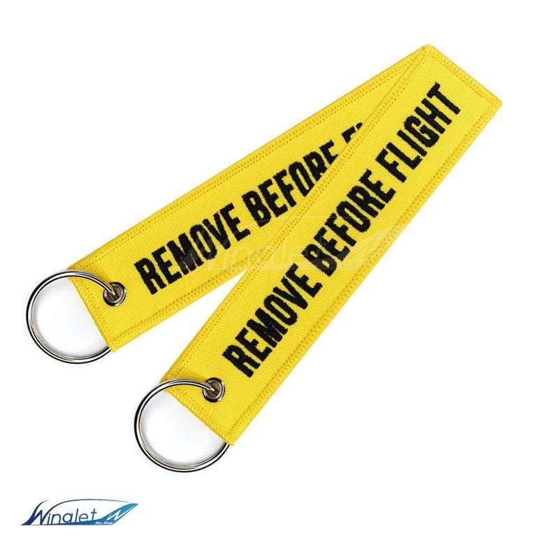REMOVE BEFORE FLIGHT キーチェーン キーホルダー タグ (1個