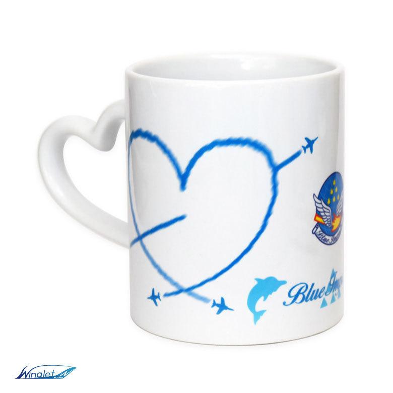 航空自衛隊 ブルーインパルス マグカップ バーティカル キューピッド