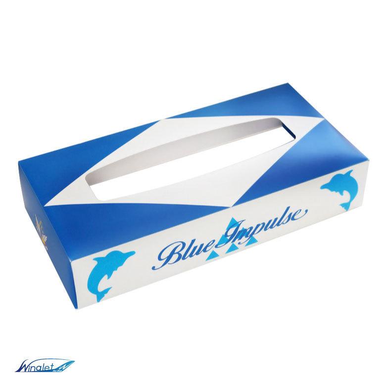 航空自衛隊 ブルーインパルス ティッシュボックス カバー かんたん組立