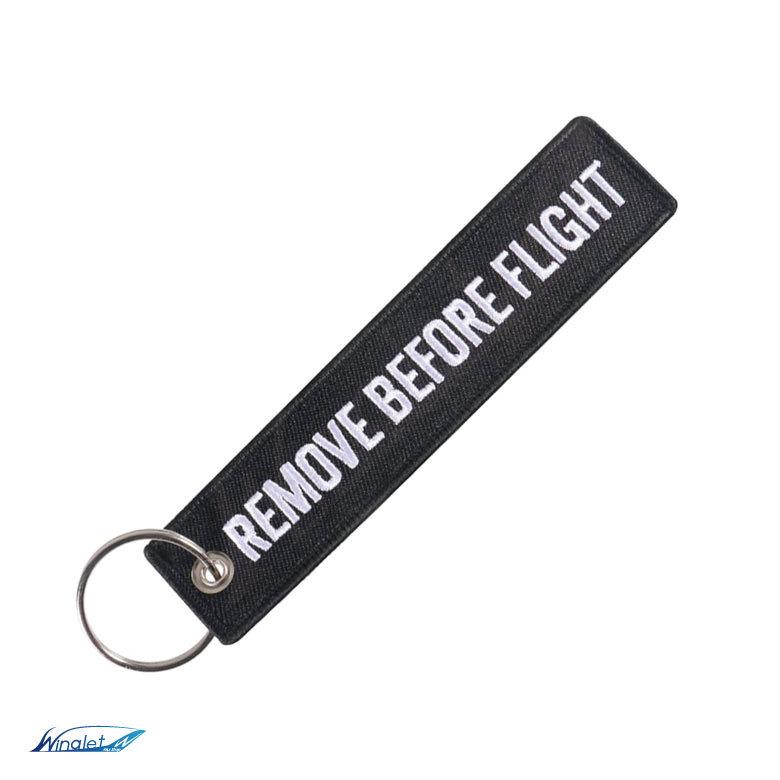 PILOT パイロット REMOVE BEFORE FLIGHT フライトタグ カラー ブラック