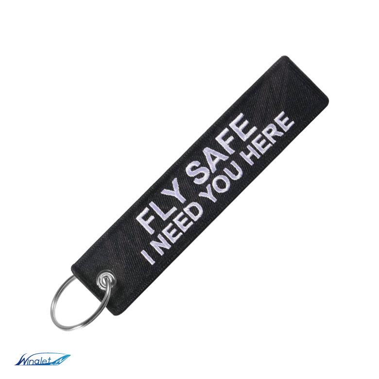 PILOT パイロット FLY SAFE I NEED YOU HERE フライトタグ
