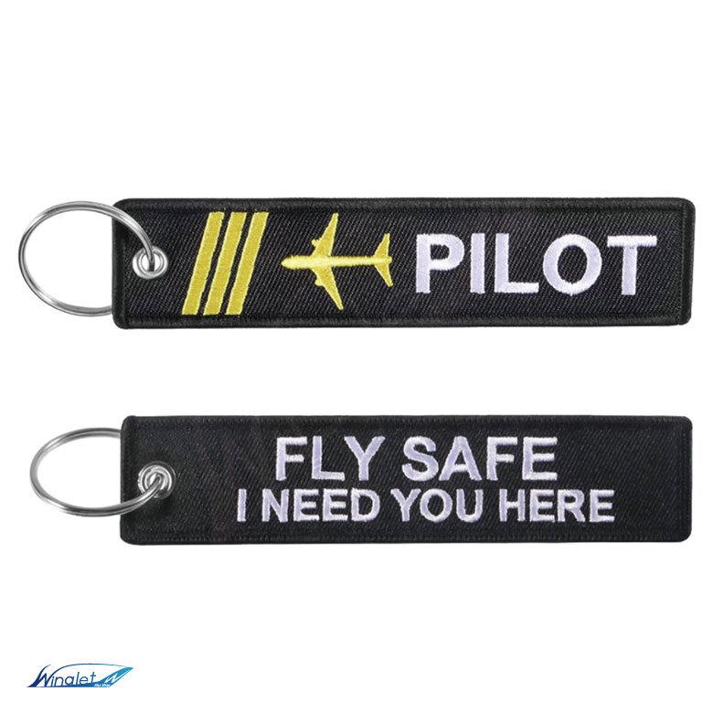 Polar Air Cargo フライトタグ　キーホルダー Polar Air Cargo フライトタグ キーホルダー DANGER DO NOT PULL