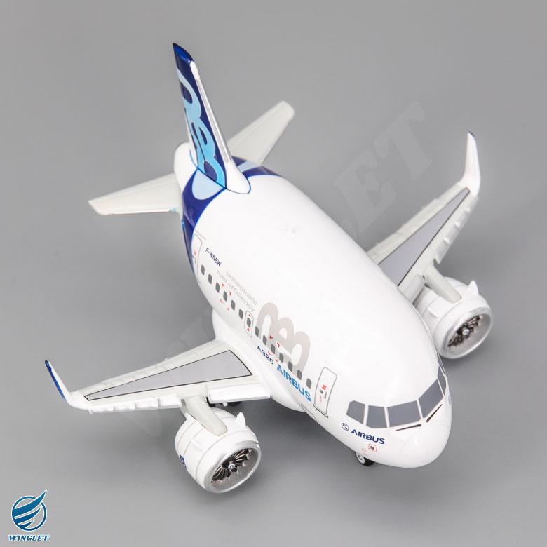 AIRBUS A320 neo ハウスカラー デフォルメ ダイキャスト モデル 塗装