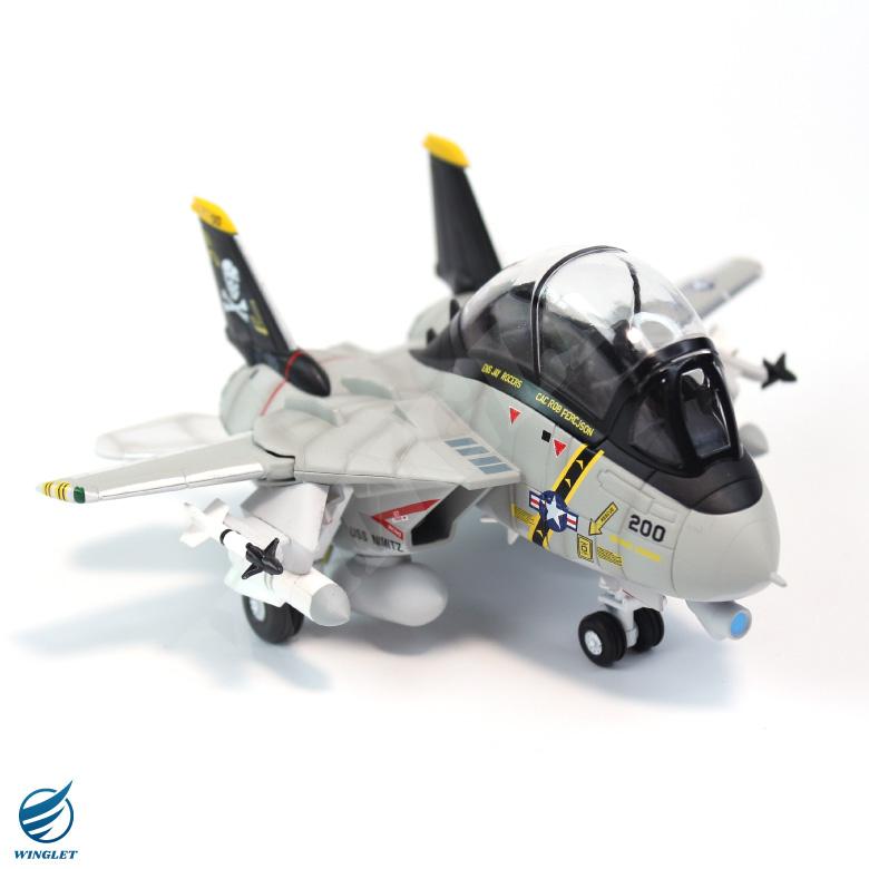 F-14 TOMCAT VF-84 Jolly Rogers Ver デフォルメ ダイキャスト モデル