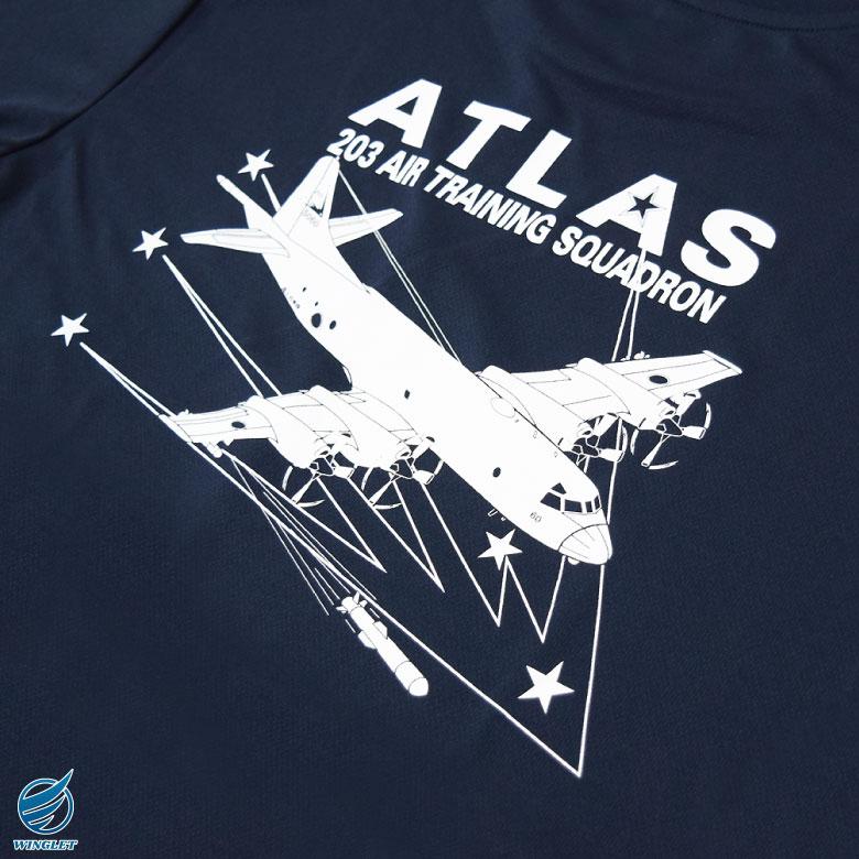 海上自衛隊 第203教育飛行隊 速乾 ドライ Tシャツ P-3C 対潜 哨戒機
