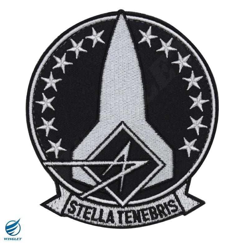 TOPGUN MAVERICK SR-72 DARKSTAR STELLA TENEBRIS 刺繍 ワッペン TOPGUN MAVERICK SR-72 DARKSTAR STELLA TENEBRIS 刺繍 ワッペン