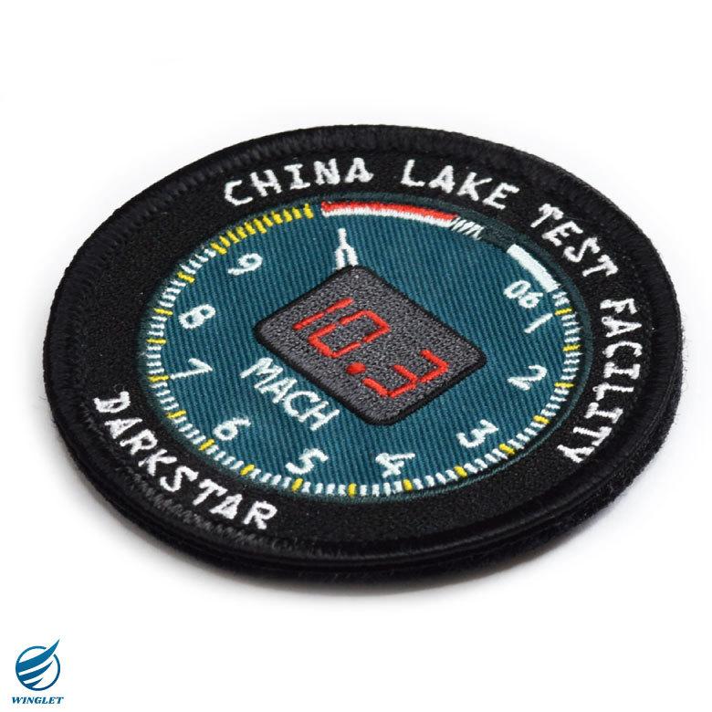 TOPGUN MAVERICK MACH 10.3 METER 刺繍 ワッペン 両面 ベルクロ 付き