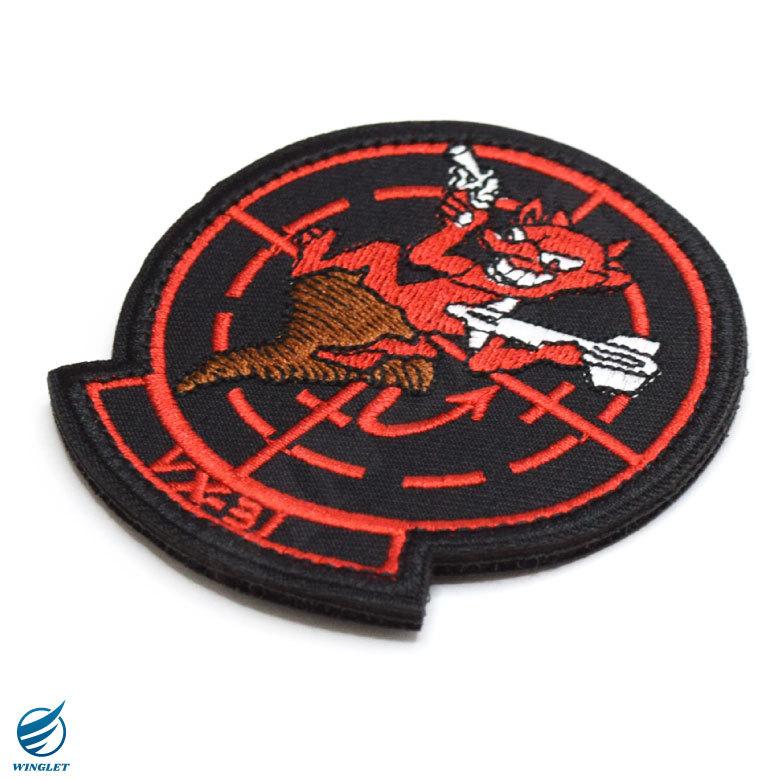 VX-31 Dust Devils ダストデビルズ Ver.02 刺繍 ワッペン 両面