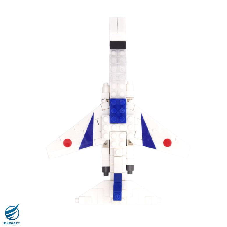 nanoblock 航空自衛隊 ブルーインパルス ナノブロック スタンド付き