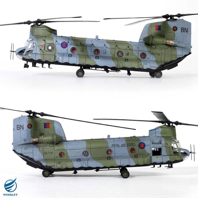 メタルプラウド ダイキャスト モデル 1/72 イギリス空軍 CH-47 HC1 Mk