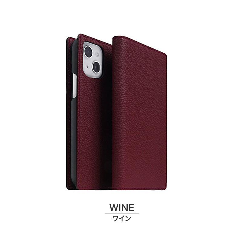 iPhone 14 ケース 手帳型 本革 ABBI SIGNATURE VINTAGE イタリアン