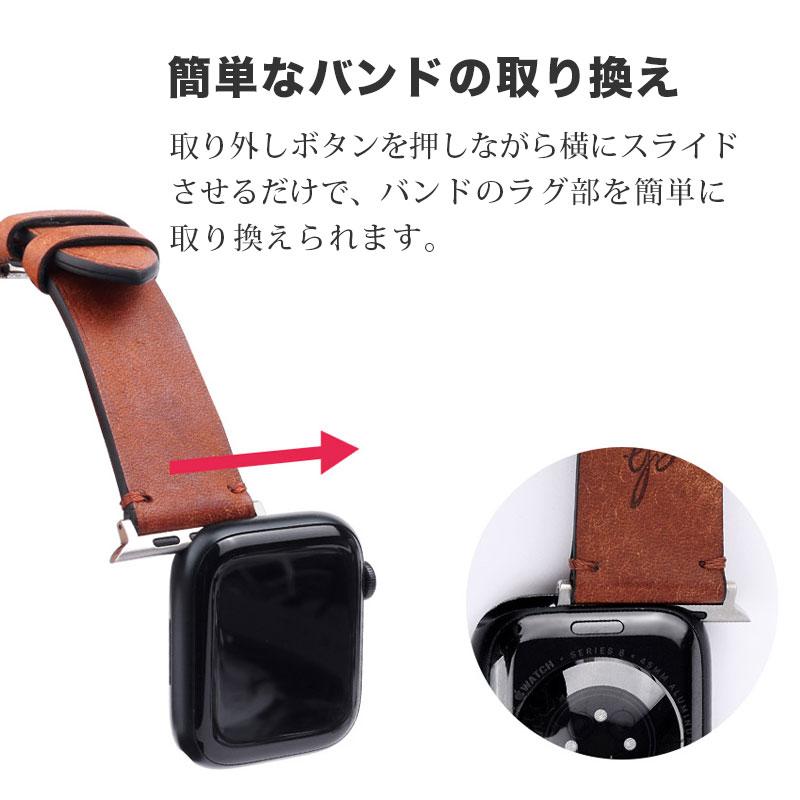 ABBI SIGNATURE アップルウォッチ バンド 本革 ABBI SIGNATURE Apple