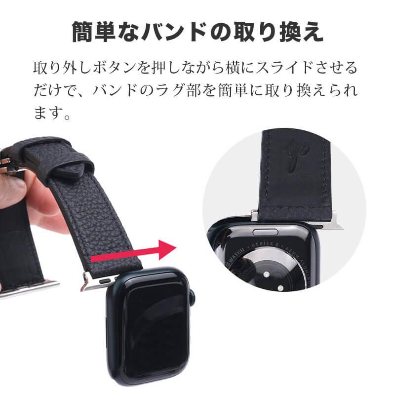ABBI SIGNATURE アップルウォッチ バンド 本革 ABBI SIGNATURE Apple