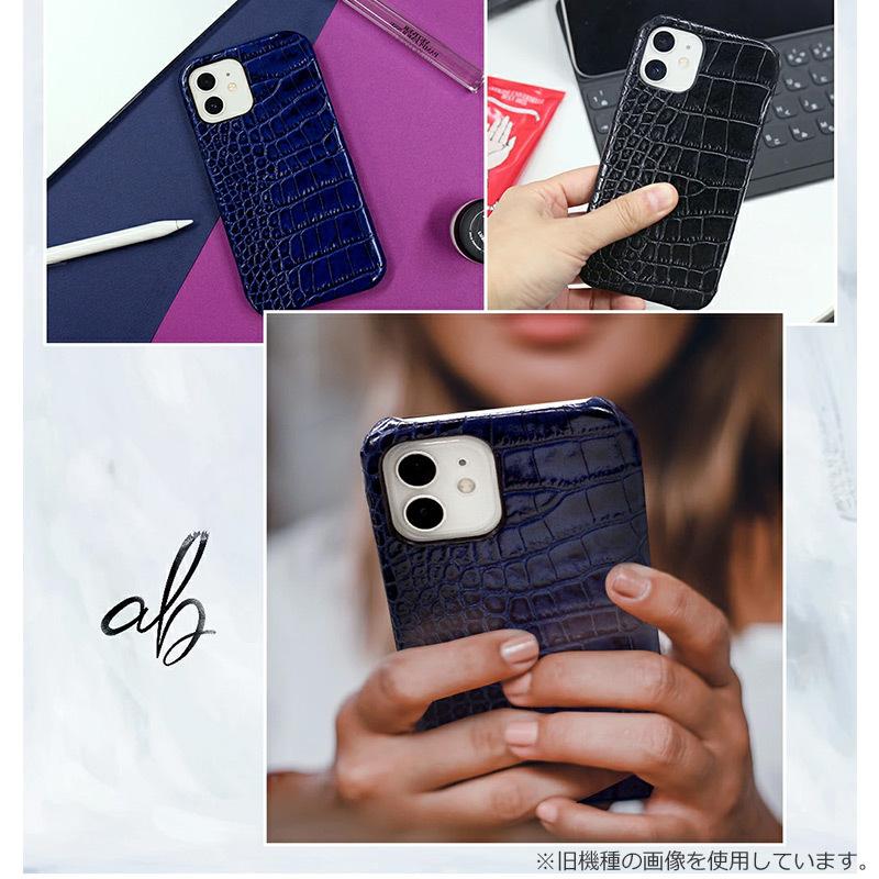 iPhone 13 Pro ケース 本革 背面ケース ABBI SIGNATURE