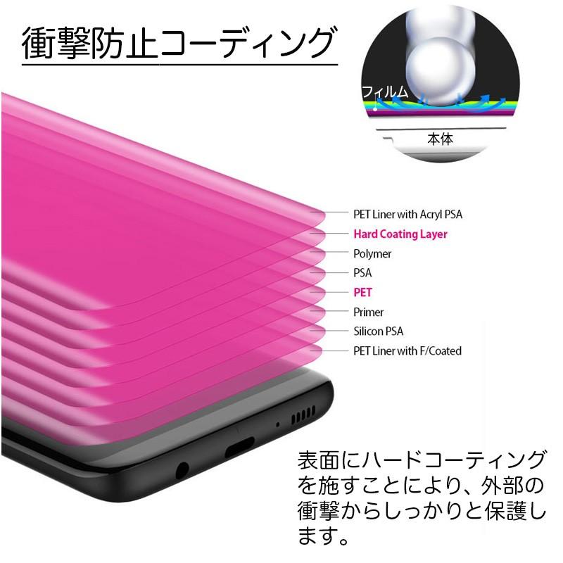 Galaxy S10 S10+ フィルム 全画面 ギャラクシーエス10 10プラス 保護フィルム araree 全画面保護フィルム PURE for GalaxyS10 GalaxyS10+ 保護シート｜winglide｜04