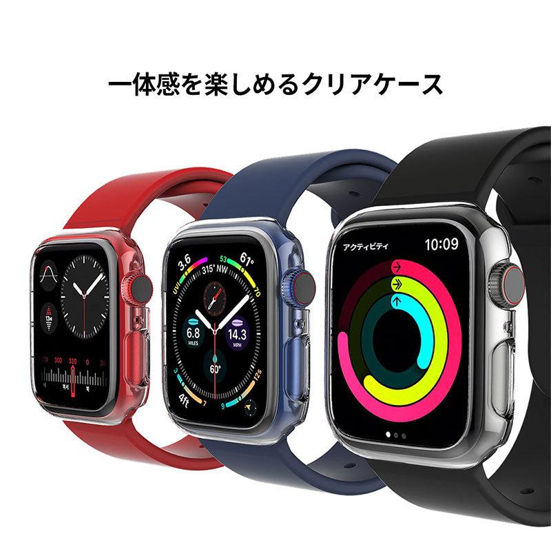 返品交換不可 アップルウォッチ AppleWatch ケース カバー クリア 38mm