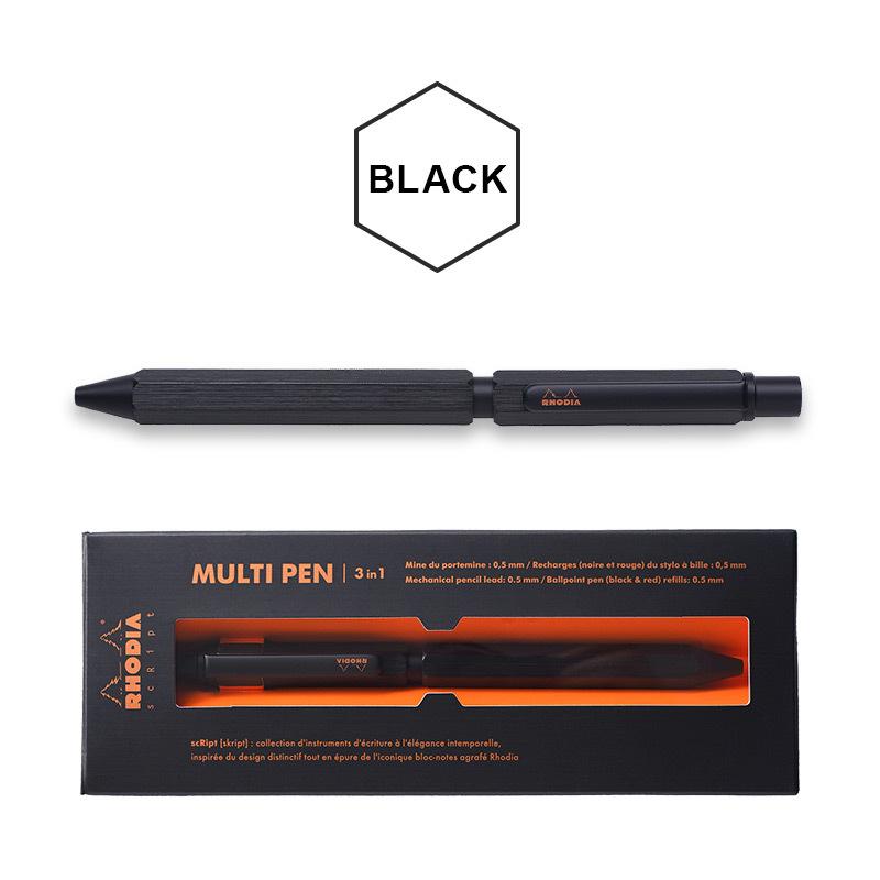 Rhodia シャープペンシルとボールペンセット RHODIA（ロディア） 多機能ペン RHODIA scRipt MULTI PEN スクリプト