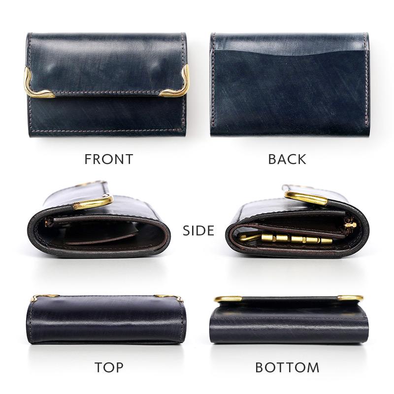 池之端銀革店 キーケース 本革 cramp 英国製 ブライドルレザー使用