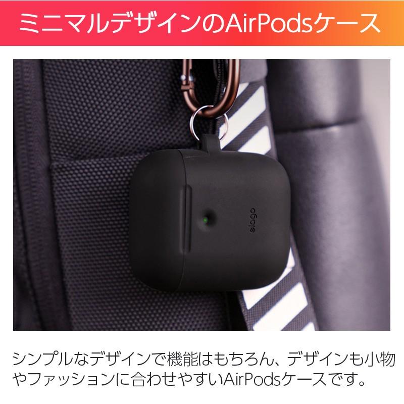 AirPods2 ケース AirPods カバー AIRPODS HANG CASE for AirPods 2nd Generation Wireless Charging Case シリコン製 エアーポッズ｜winglide｜09