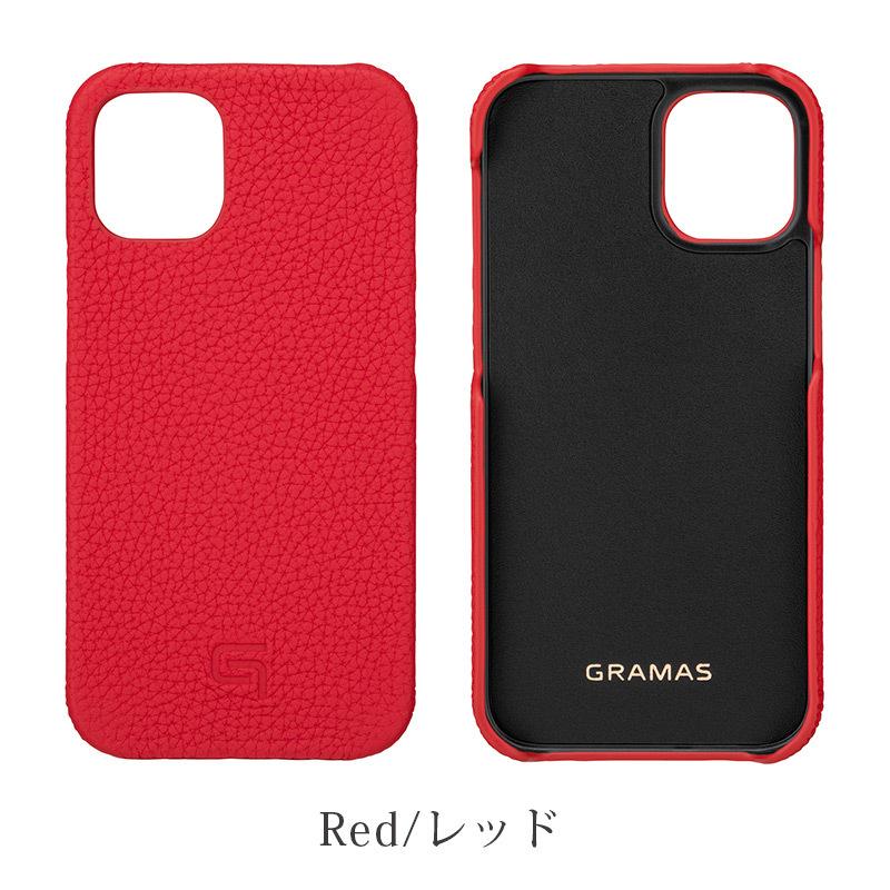 iPhone12 / iPhone12 mini / iPhone12 Pro ケース 背面 本革 GRAMAS Shrunken-calf Genuine Leather Shell Case アイフォン アイホン ブランド レザー｜winglide｜11