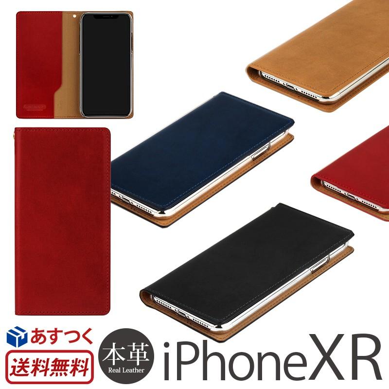 iPhone Xr ケース 手帳型 本革 レザー HANSMARE ITALY COW LEATHER CASE アイフォン XR テンアール 手帳型ケース iPhone10r アイフォン