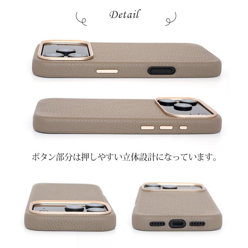 MagSafe iPhone17 Pro / iPhone17Pro Max iPhone 17 ケース 本革 la