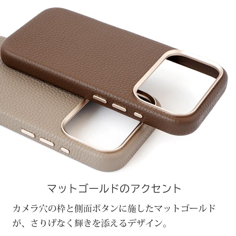 MagSafe iPhone17 Pro / iPhone17Pro Max iPhone 17 ケース 本革 la