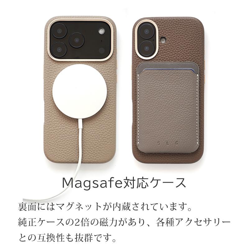 MagSafe iPhone17 Pro / iPhone17Pro Max iPhone 17 ケース 本革 la