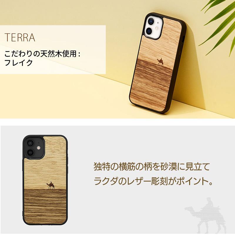Man&Wood（マンアンドウッド） iPhone 13 Pro ケース 木製 背面ケース