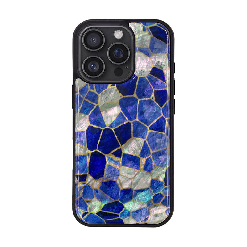 iPhone16 Pro / iPhone 16 ケース 天然貝 ikins 天然貝ケース