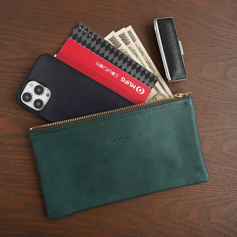 Butler Verner Sails（バトラーバーナーセイルズ） レザーポーチ 本革