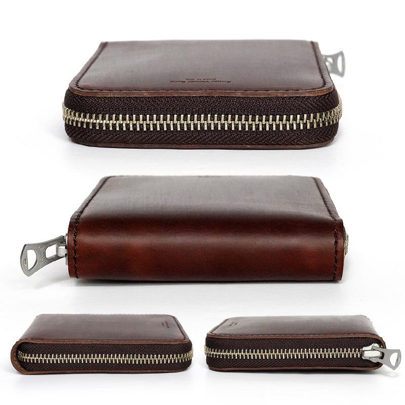 HORWEEN 本革 財布 財布 「ホーウィン社」クロムエクセルレザー / コンパクト