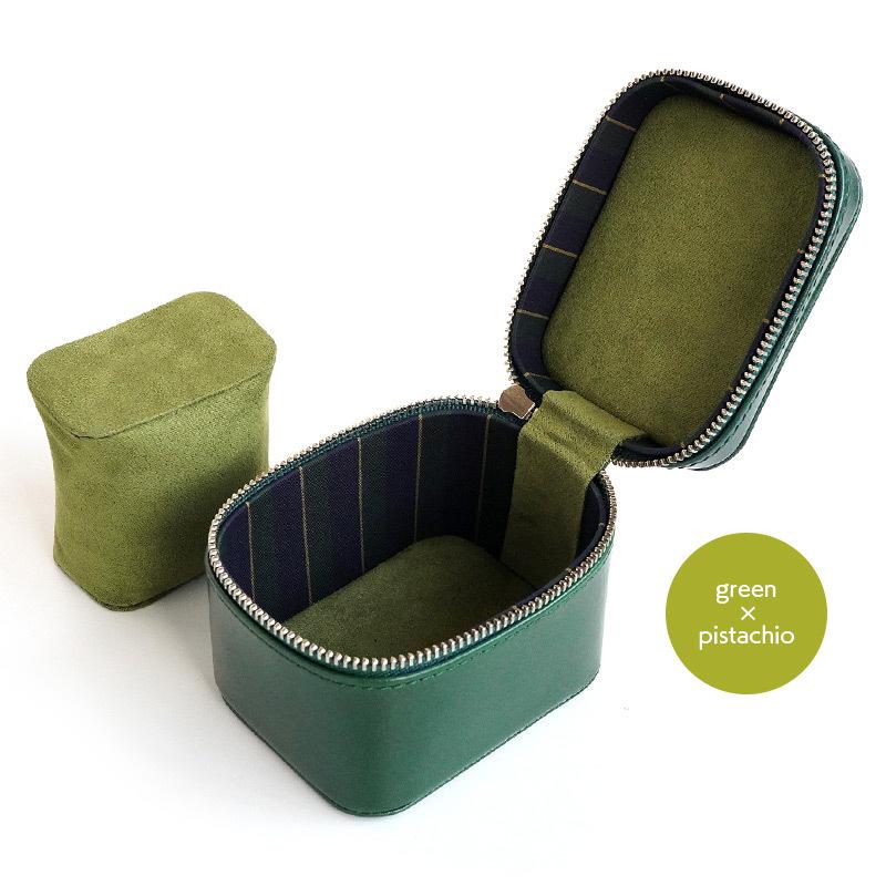 財布【未使用】、時計ケース【使用感あり】 時計収納ケース 腕時計 ケース おしゃれ 革 DUCT イタリアン