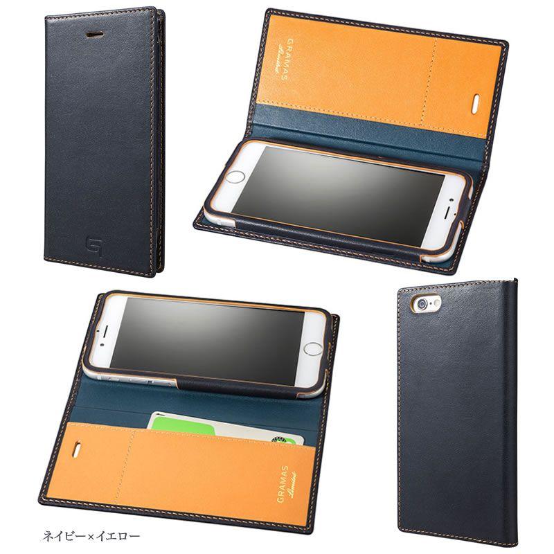 iPhone6s / iPhone6 手帳型 本革 レザー ケース GRAMAS Full Leather Case Limited LC634L iPhone6sケース アイホン6sケース 手帳ケース 牛革｜winglide｜04