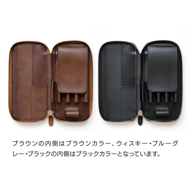 LUDDITE（ラダイト） ラウンドジップ ファスナー ペンケース 日本製