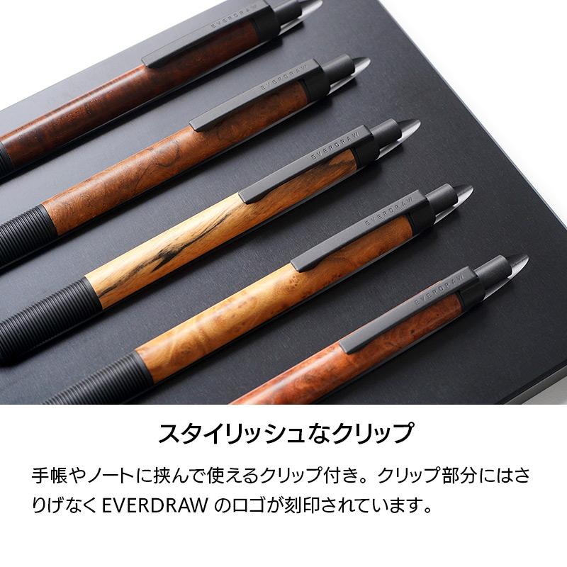 LUDDITE（ラダイト） エバードロー 銘木モデル シャーペン Luddite