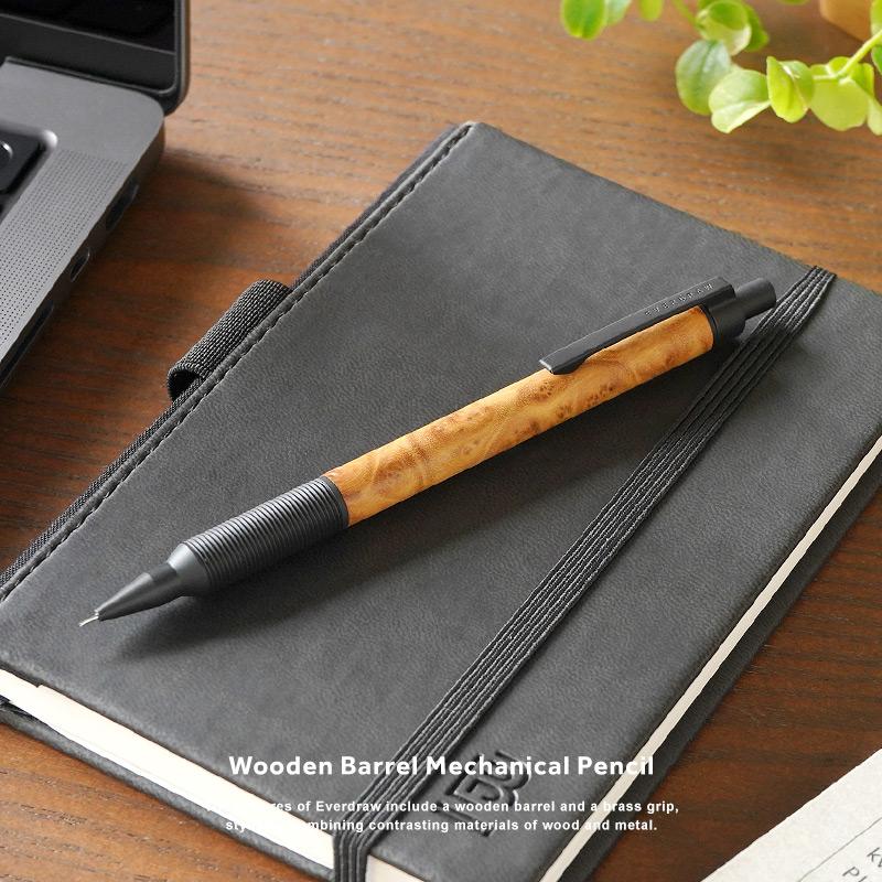 LUDDITE（ラダイト） エバードロー 銘木モデル シャーペン Luddite