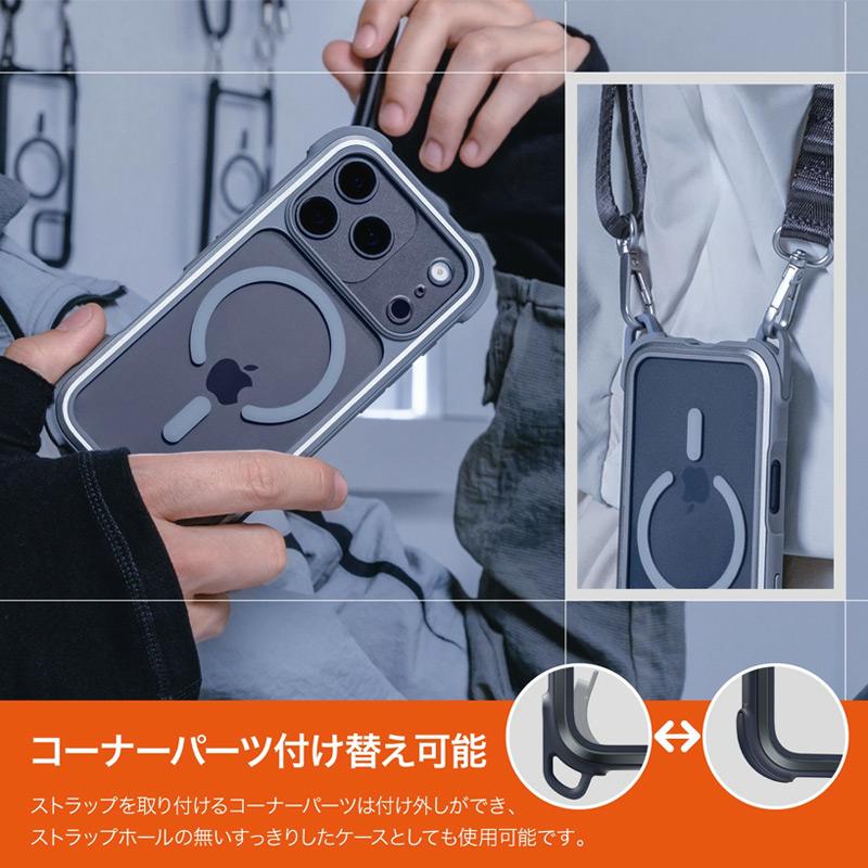 MAGEASY iPhone17 Pro / iPhone17 ProMax ケース 背面 耐衝撃 MagEasy