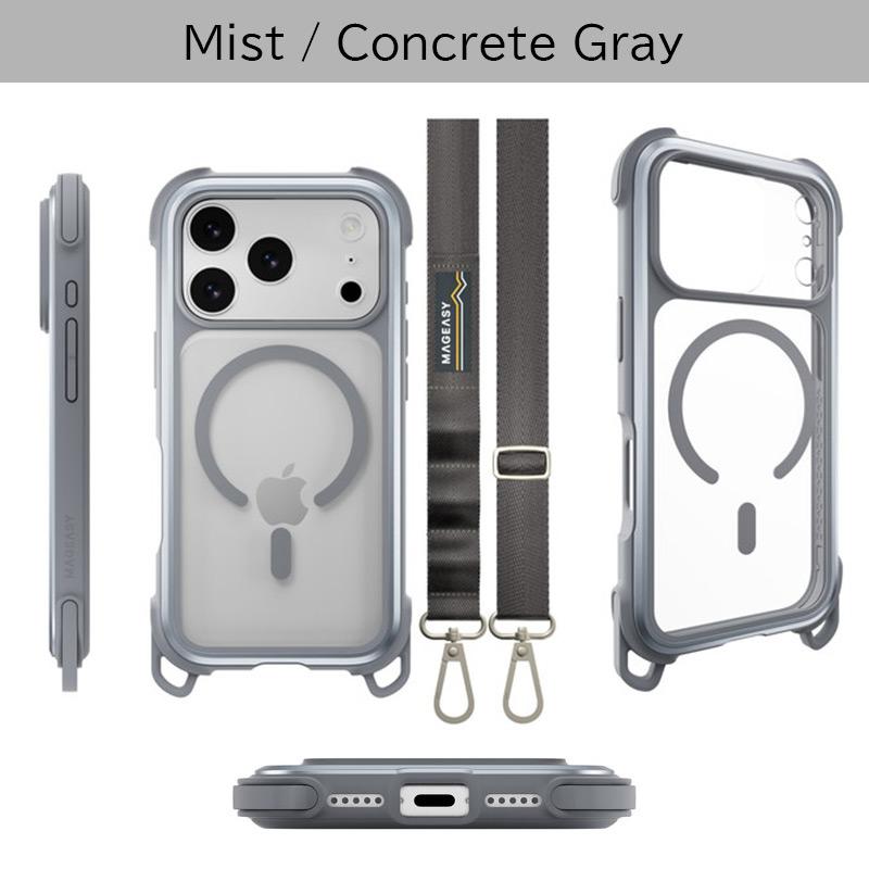 MAGEASY iPhone17 Pro / iPhone17 ProMax ケース 背面 耐衝撃 MagEasy