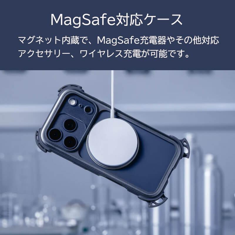 MAGEASY iPhone17 Pro / iPhone17 ProMax ケース 背面 耐衝撃 MagEasy