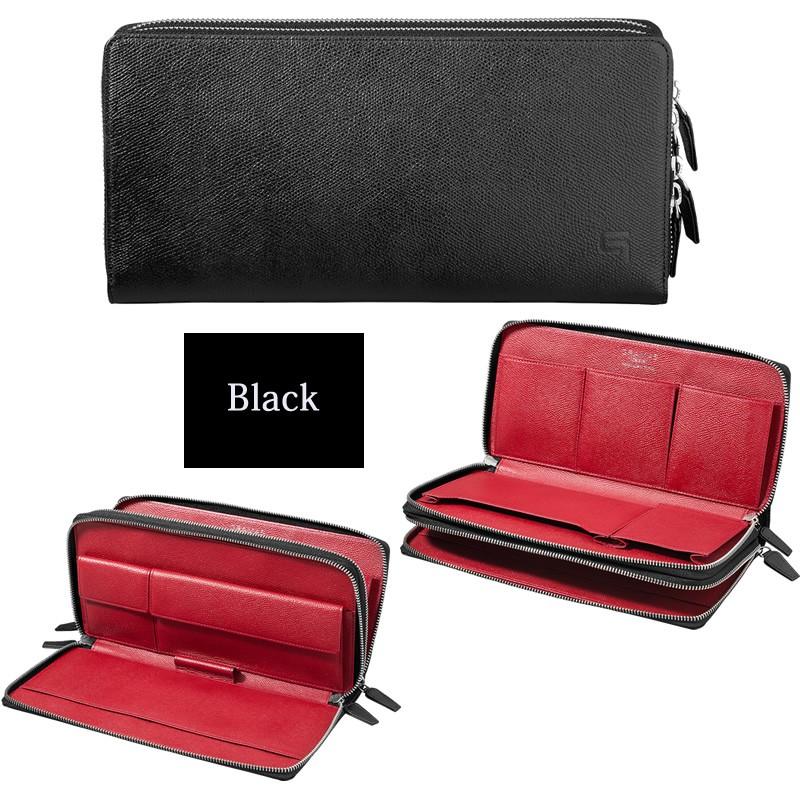 オーガナイザー 本革 GRAMAS Meister DoubleZip Organizer MI8205 グラマス セカンドポーチ ハンドバッグ プレゼント ギフト 収納 小物入れ 父の日 アイテム｜winglide｜03