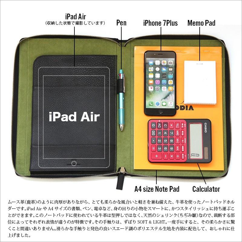 ノートカバー A4 革 DUCT NP-640 レポートパッド ノートパッド 爆買
