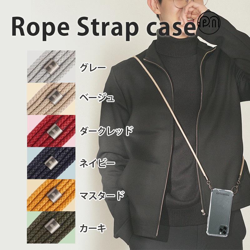 iPhone 12 / iPhone12 Pro ケース ショルダー クリア 背面 スマホショルダー PHONECKLACE ロープショルダーストラップ クリアケース アイフォン ブランド case |  | 02
