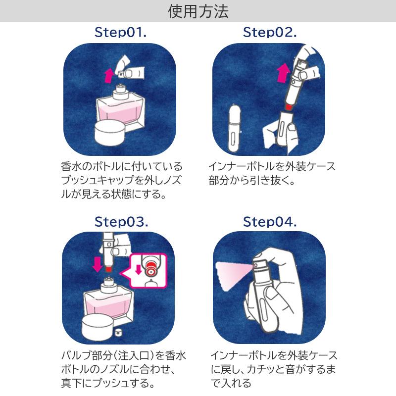 PerfumePod 正規販売店 パフュームポッド クリスタル アトマイザー 5ml