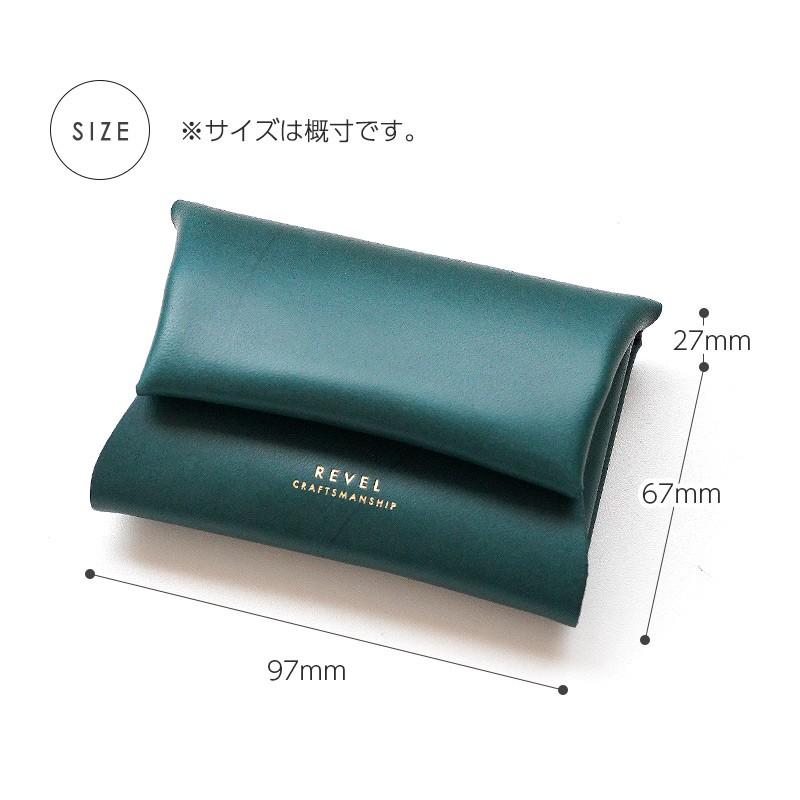 REVEL ミニ財布 本革 レヴェル S.WALLET コンパクトウォレット