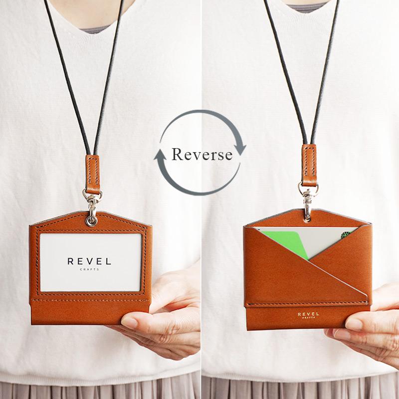 REVEL REVEL EMA ID CASE IDカードホルダー 本革 idホルダー革 ID